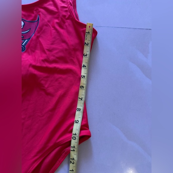 NFL Apparel swimsuit red sport beach pool bikini Swimsuit size S - Picture 7 of 13